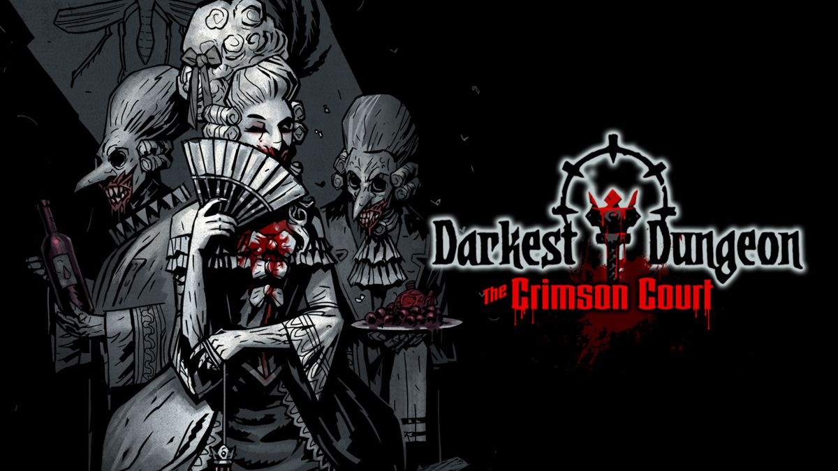 Front Cover for Darkest Dungeon: The Crimson Court (Nintendo Switch) (download release)