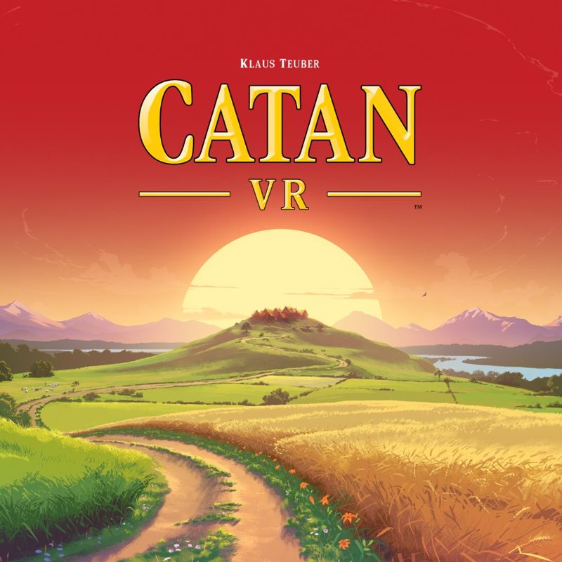 Front Cover for Klaus Teuber Catan VR (PlayStation 4) (download release)