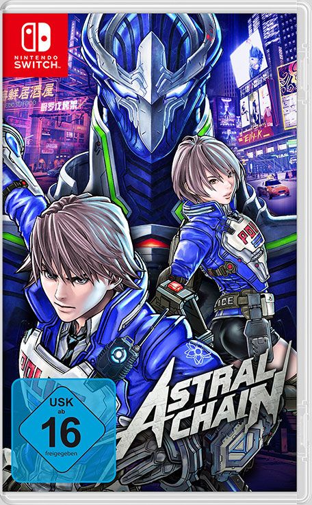 Front Cover for Astral Chain (Nintendo Switch) (download release)