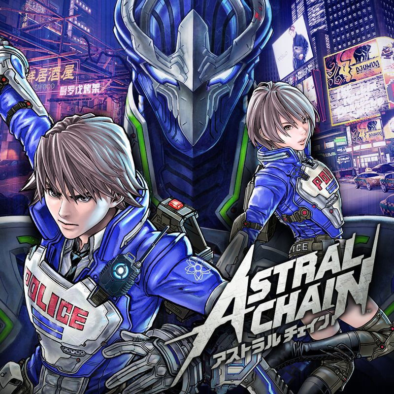 Front Cover for Astral Chain (Nintendo Switch) (download release): 1st version