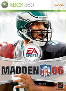 Front Cover for Madden NFL 06 (Xbox 360) (Games on Demand release)