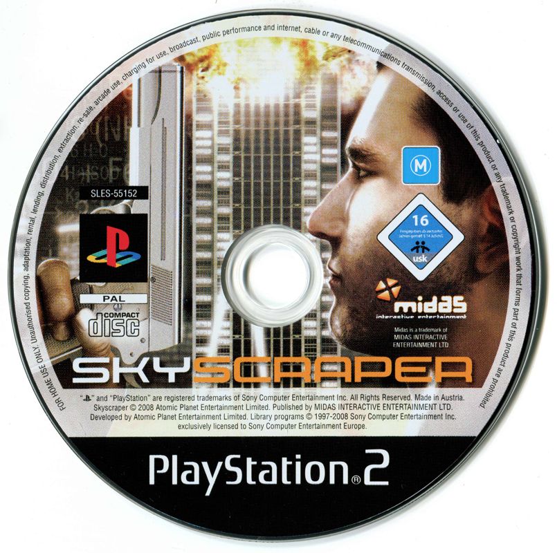 Media for Skyscraper (PlayStation 2)