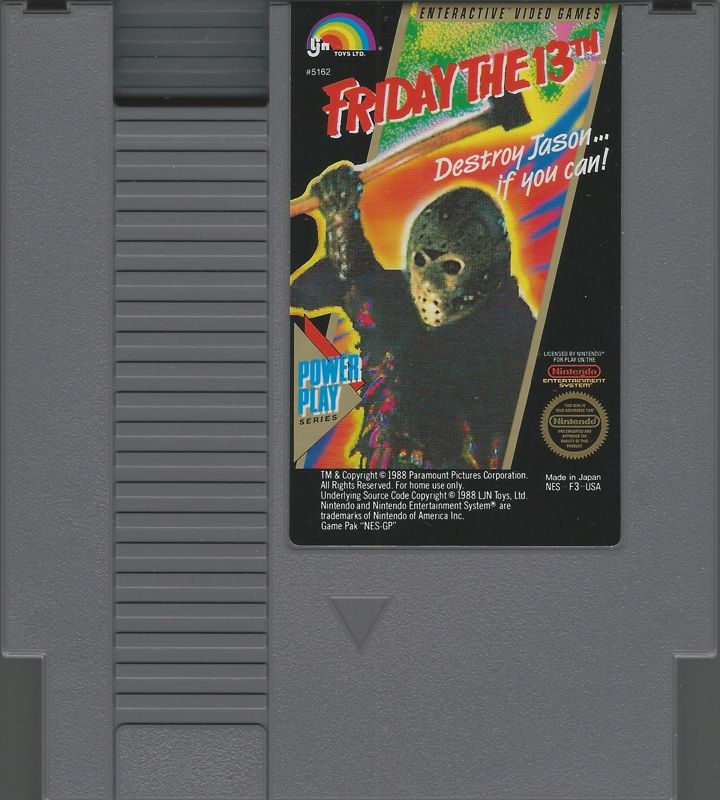 Media for Friday the 13th (NES)