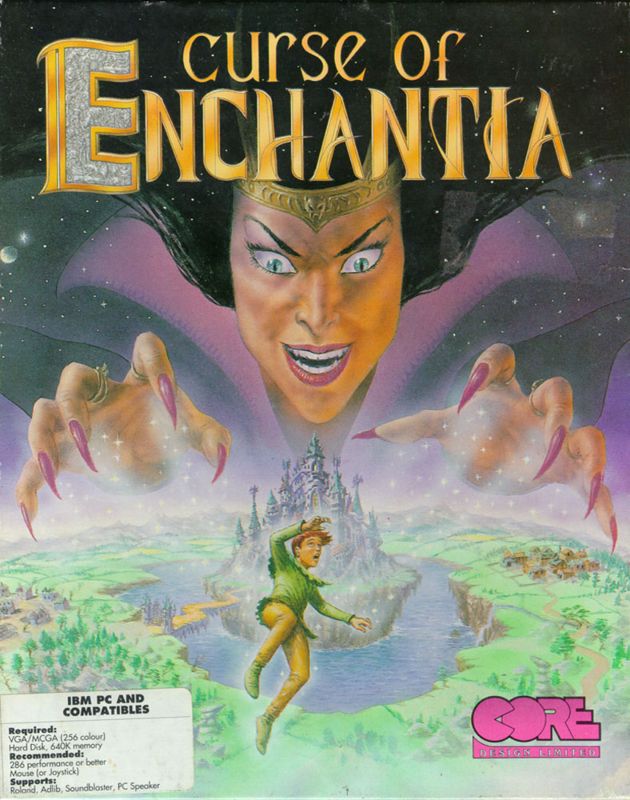 Front Cover for Curse of Enchantia (DOS)