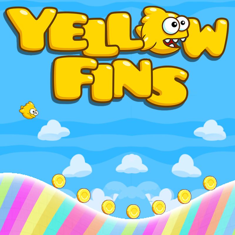 Front Cover for Yellow Fins (Nintendo Switch) (download release)