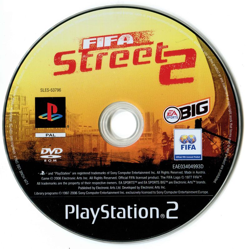 Media for FIFA Street 2 (PlayStation 2)
