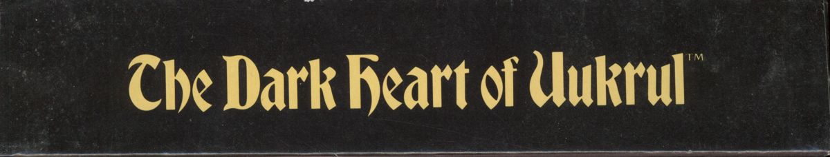 Spine/Sides for The Dark Heart of Uukrul (DOS): Top/Bottom