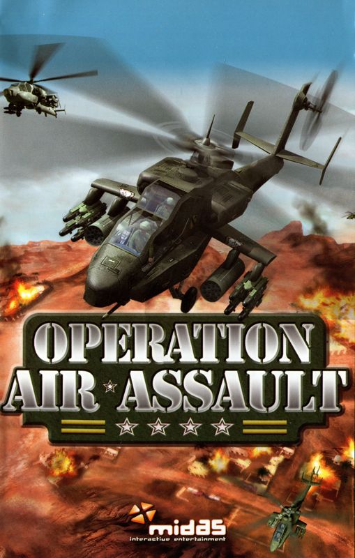 AH-64 Apache Air Assault cover or packaging material - MobyGames