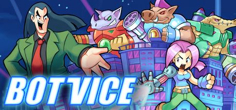 Front Cover for Bot Vice (Linux and Macintosh and Windows) (Steam release): 4th version