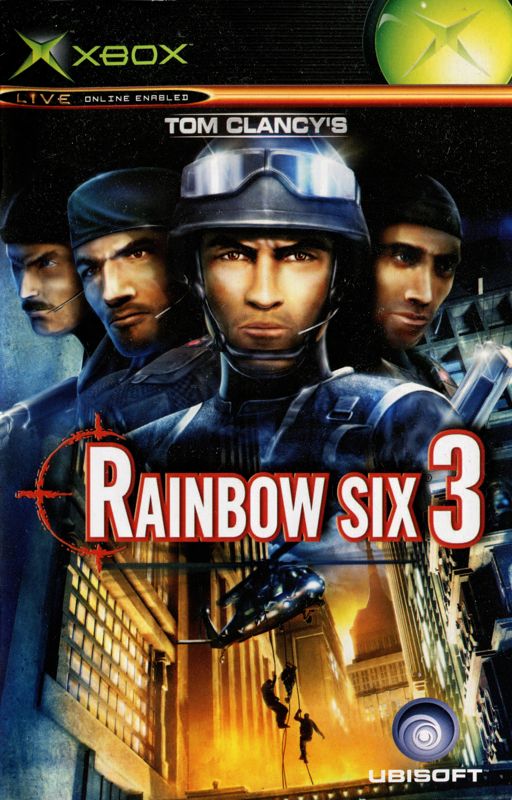 Manual for Tom Clancy's Rainbow Six 3 (Xbox) (Classics release): Front