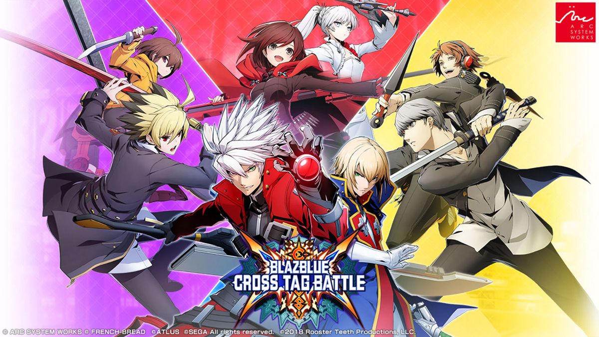Front Cover for BlazBlue: Cross Tag Battle (Deluxe Edition) (Nintendo Switch) (download release)
