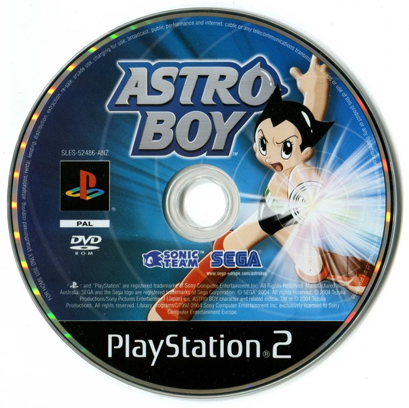 Media for Astro Boy (PlayStation 2)