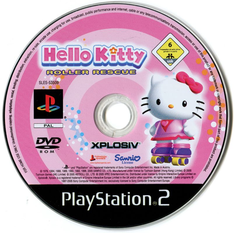 Media for Hello Kitty: Roller Rescue (PlayStation 2)