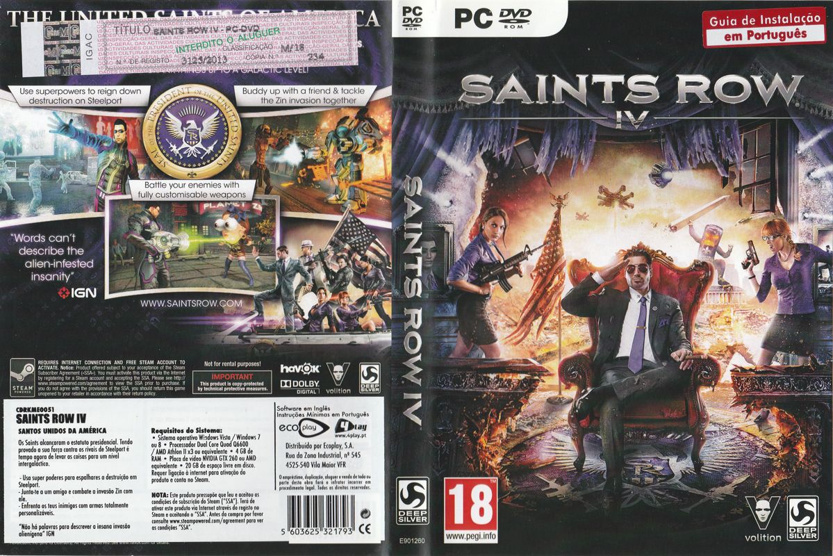 Full Cover for Saints Row IV (Windows)