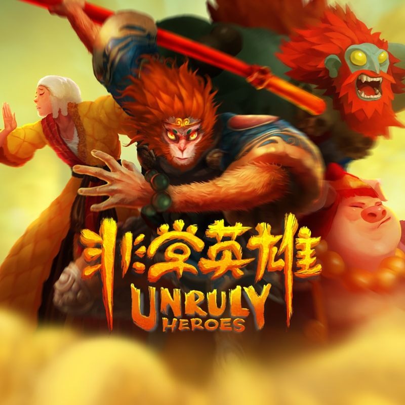 Front Cover for Unruly Heroes (PlayStation 4) (download release)