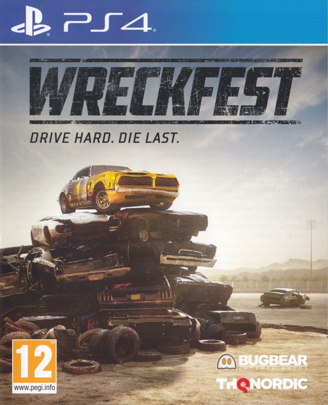 Front Cover for Wreckfest (PlayStation 4)