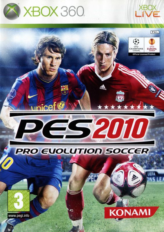 Front Cover for PES 2010: Pro Evolution Soccer (Xbox 360)