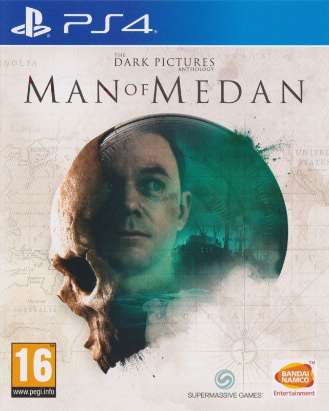 Front Cover for The Dark Pictures Anthology: Man of Medan (PlayStation 4)