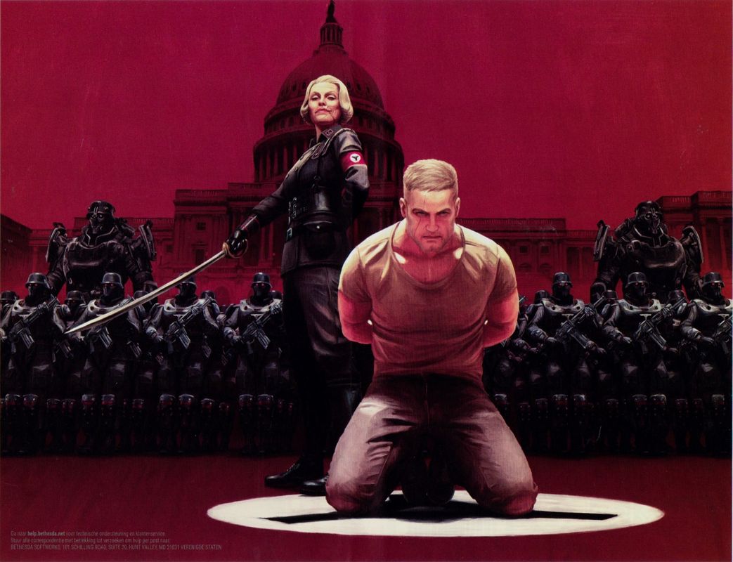 Inside Cover for Wolfenstein II: The New Colossus (Nintendo Switch): Complete
