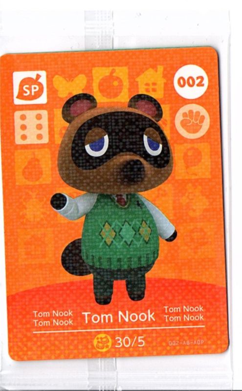 Extras for Animal Crossing: Happy Home Designer (Nintendo 3DS): Amiibo Card - Front