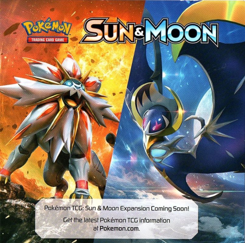 Advertisement for Pokémon Sun (Nintendo 3DS): Front