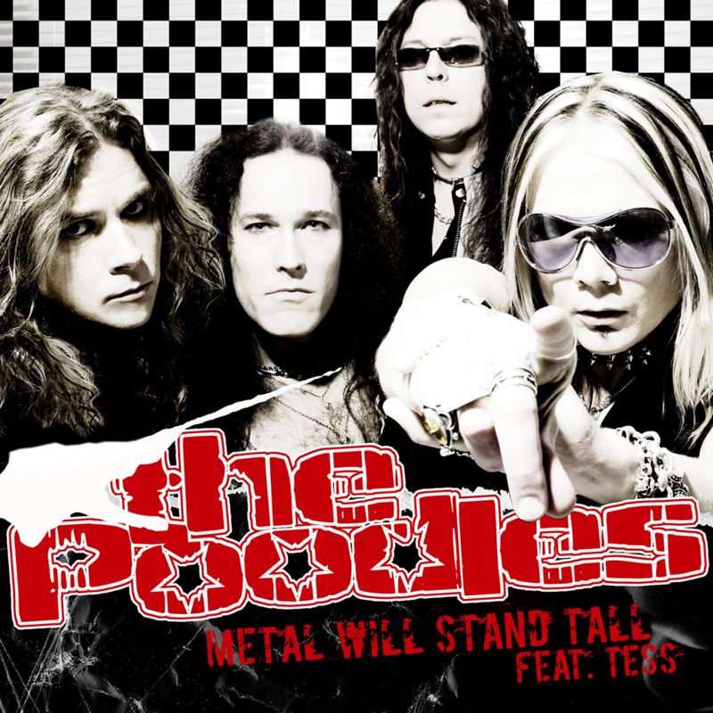 Front Cover for SingStar: The Poodles - Metal Will Stand Tall (PlayStation 3) (download release)