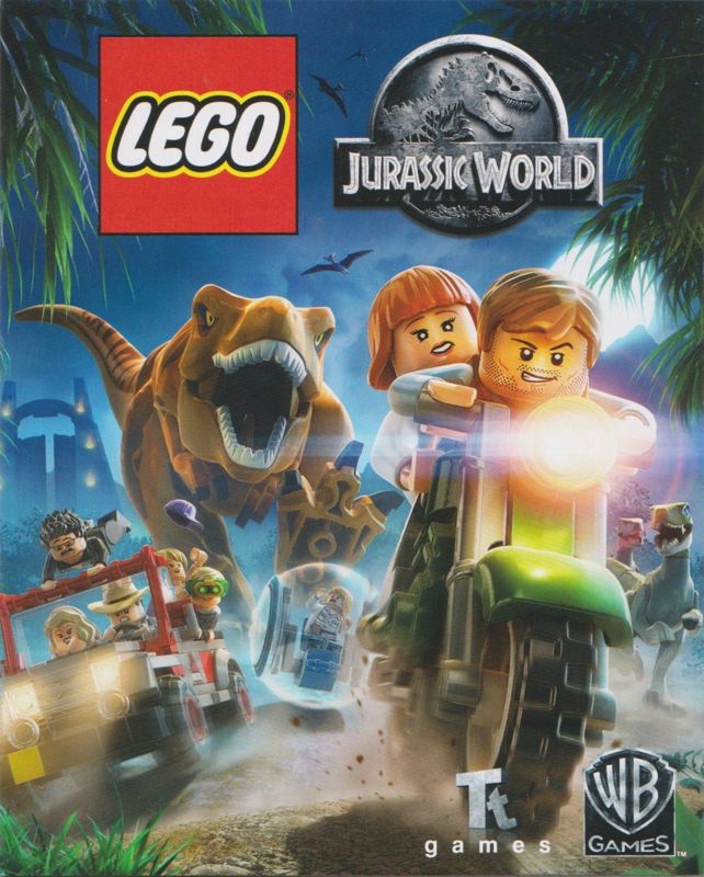 Manual for LEGO Jurassic World (PlayStation 4): Front