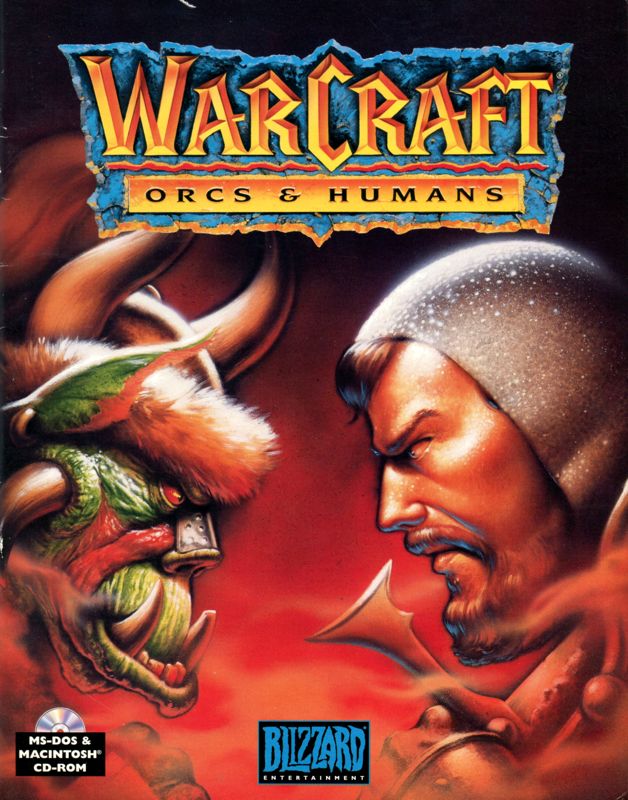 Manual for WarCraft: Orcs & Humans (DOS and Macintosh): Front