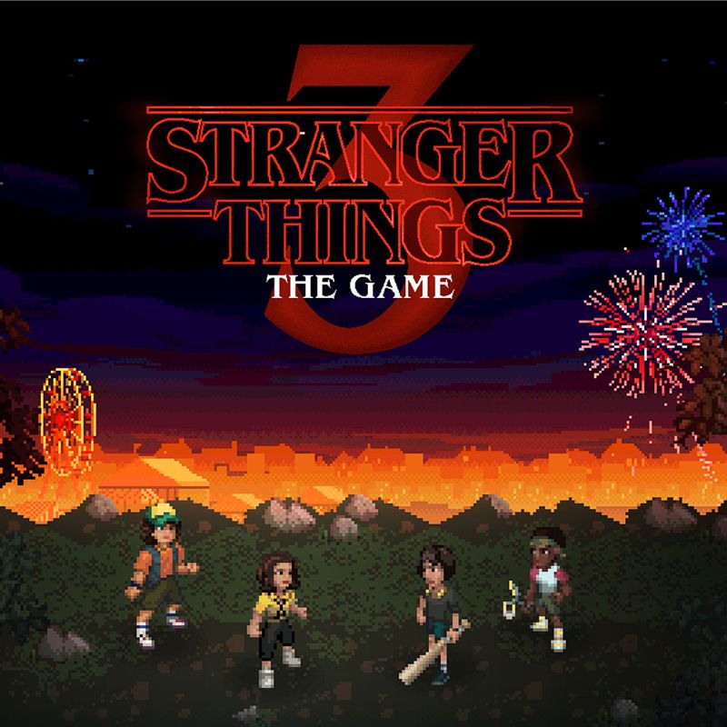 Front Cover for Stranger Things 3: The Game (Nintendo Switch) (download release)