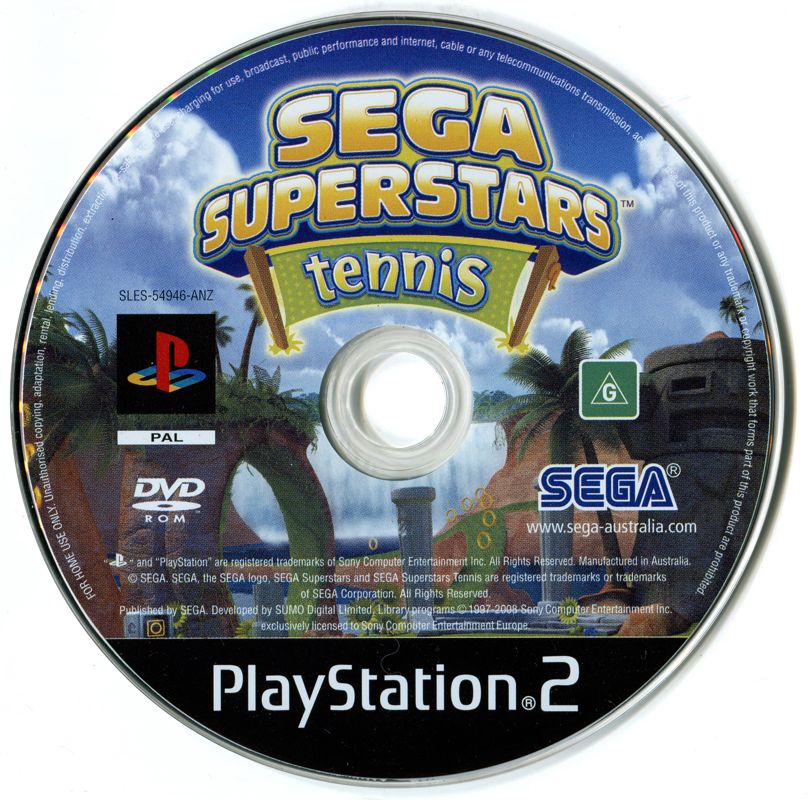 Media for SEGA Superstars Tennis (PlayStation 2)
