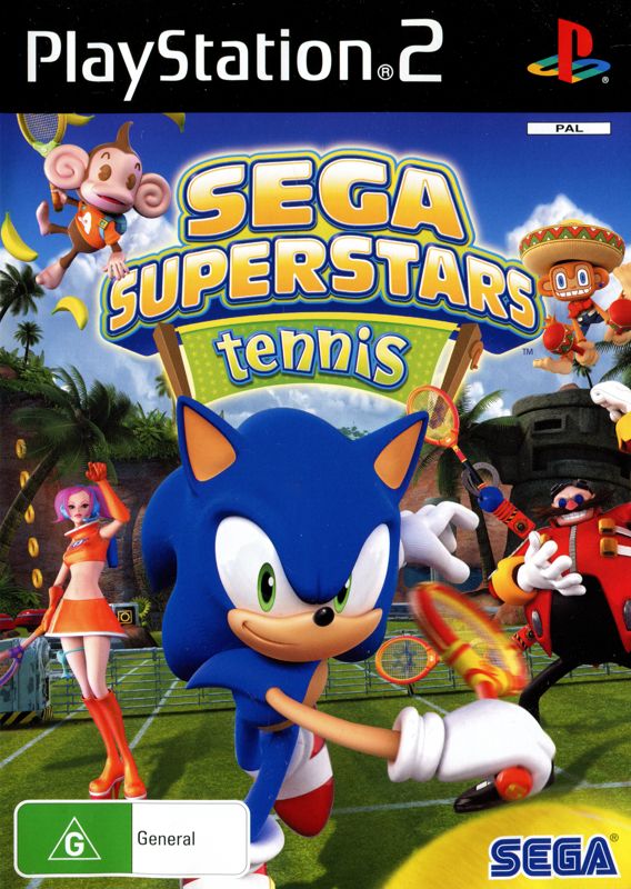 Front Cover for SEGA Superstars Tennis (PlayStation 2)