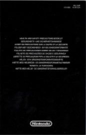 Extras for DreamWorks Madagascar 3: The Video Game (Wii): Health and Safety Information Booklet - Front