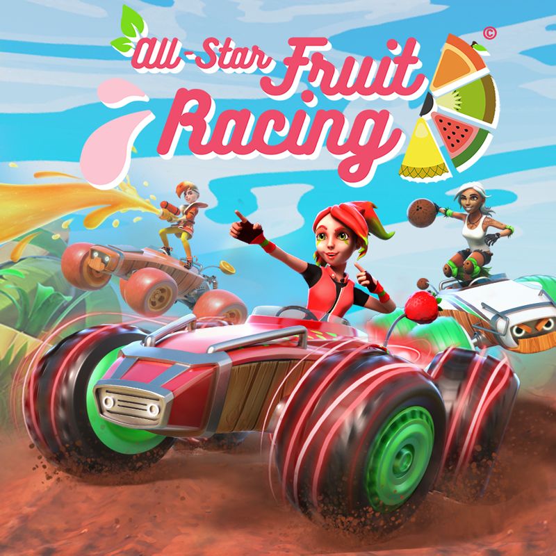 Front Cover for All-Star Fruit Racing (Nintendo Switch) (download release)
