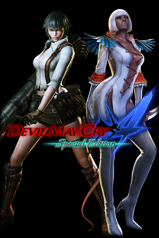 Front Cover for Devil May Cry 4: Special Edition - Lady & Trish Costumes (Xbox One) (download release)