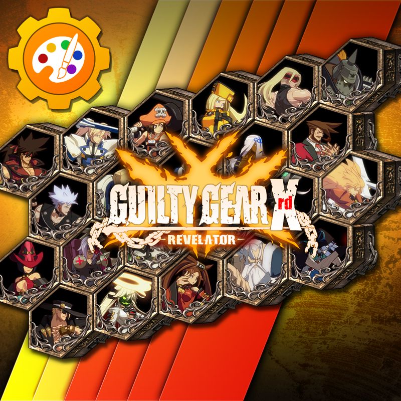 Guilty Gear Xrd Revelator Character Colors Full Set Cover Or Packaging Material Mobygames 