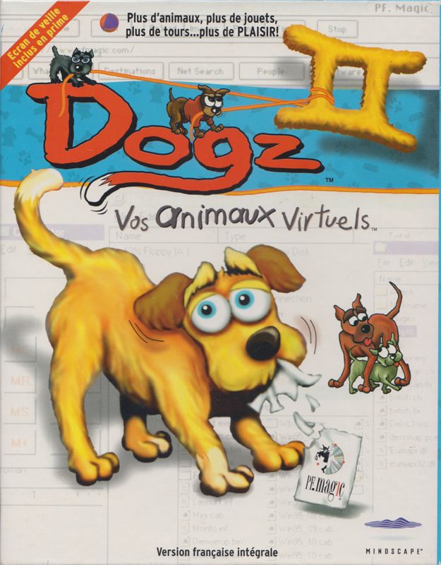 Front Cover for Dogz II: Your Virtual Petz (Windows)