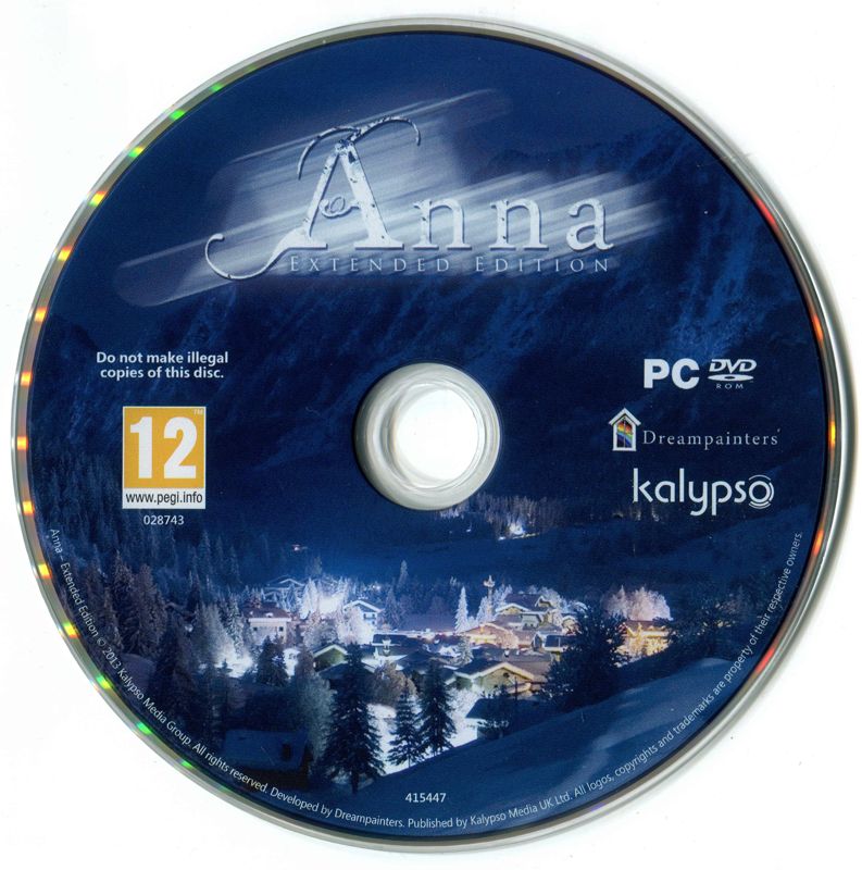 Media for Anna: Extended Edition (Linux and Macintosh and Windows): Disc 1