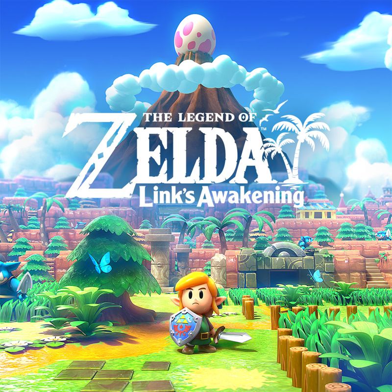 Front Cover for The Legend of Zelda: Link's Awakening (Nintendo Switch) (download release): 2nd version