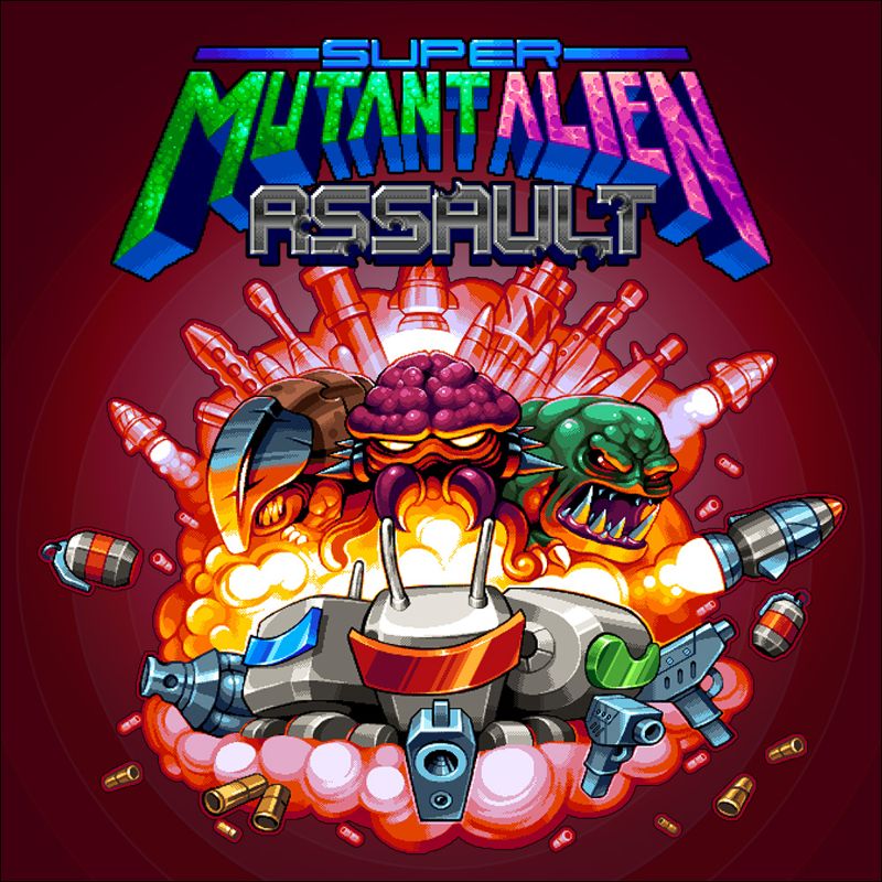 Front Cover for Super Mutant Alien Assault (Nintendo Switch) (download release)