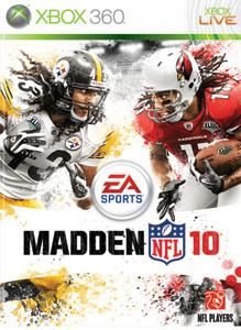 Front Cover for Madden NFL 10 (Xbox 360) (Games on Demand release)