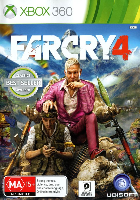 Front Cover for Far Cry 4 (Xbox 360)