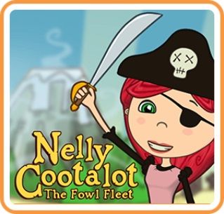 Front Cover for Nelly Cootalot: The Fowl Fleet (Nintendo Switch) (download release): 1st version