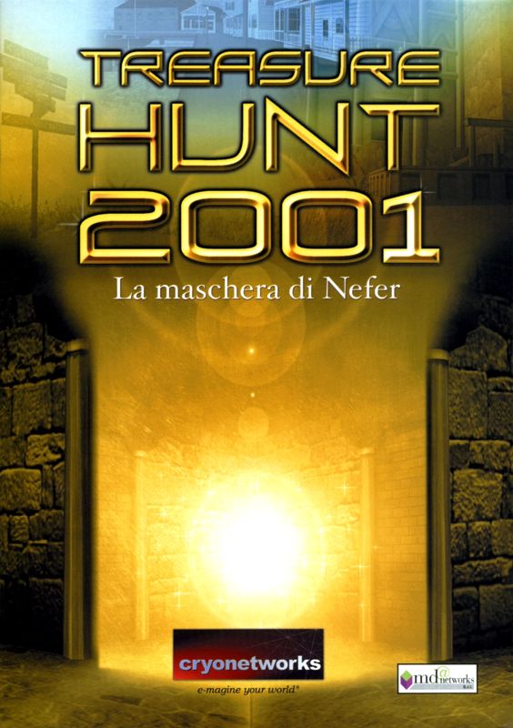 Manual for Treasure Hunt 2001: The Mask of Nefer (Windows): Front
