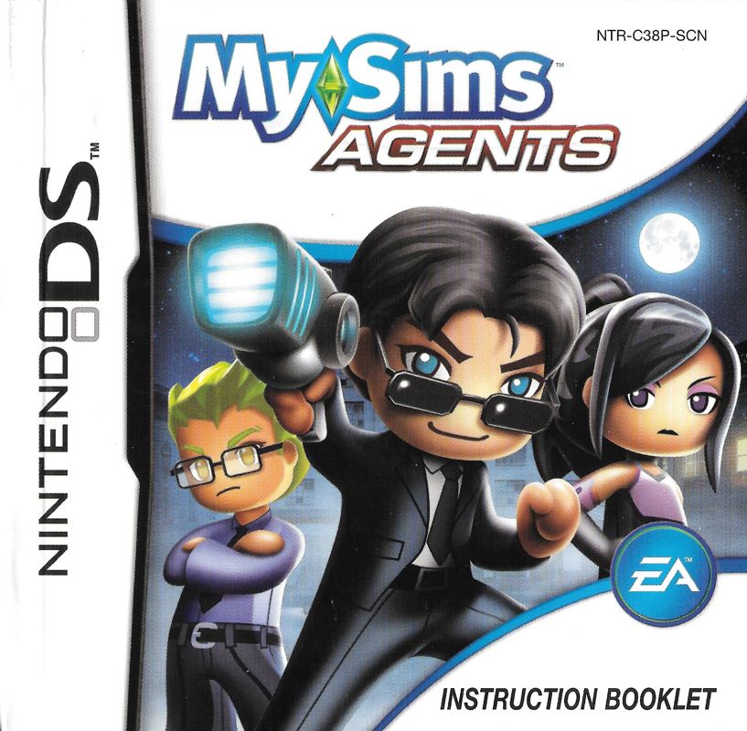 mysims-agents-cover-or-packaging-material-mobygames