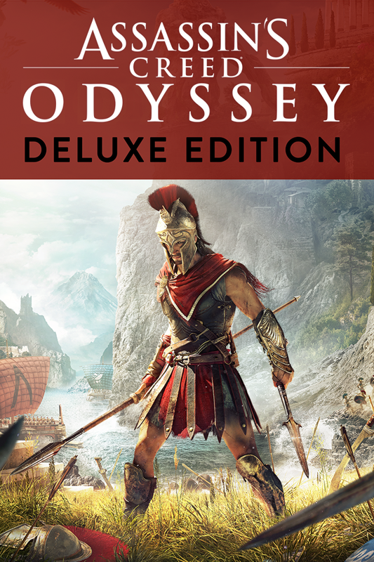 Front Cover for Assassin's Creed: Odyssey (Deluxe Edition) (Xbox One) (download release)