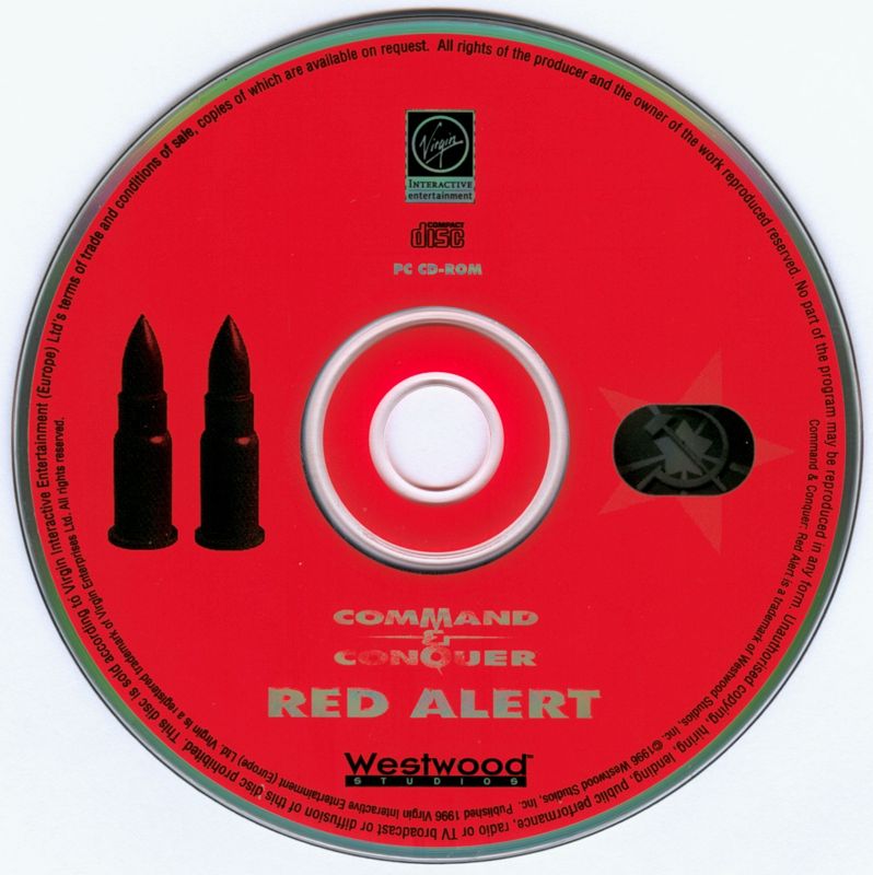 Media for Command & Conquer: Red Alert (DOS and Windows): Disc 2 - Soviet