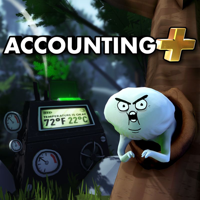 Front Cover for Accounting+ (PlayStation 4) (download release): 1st version
