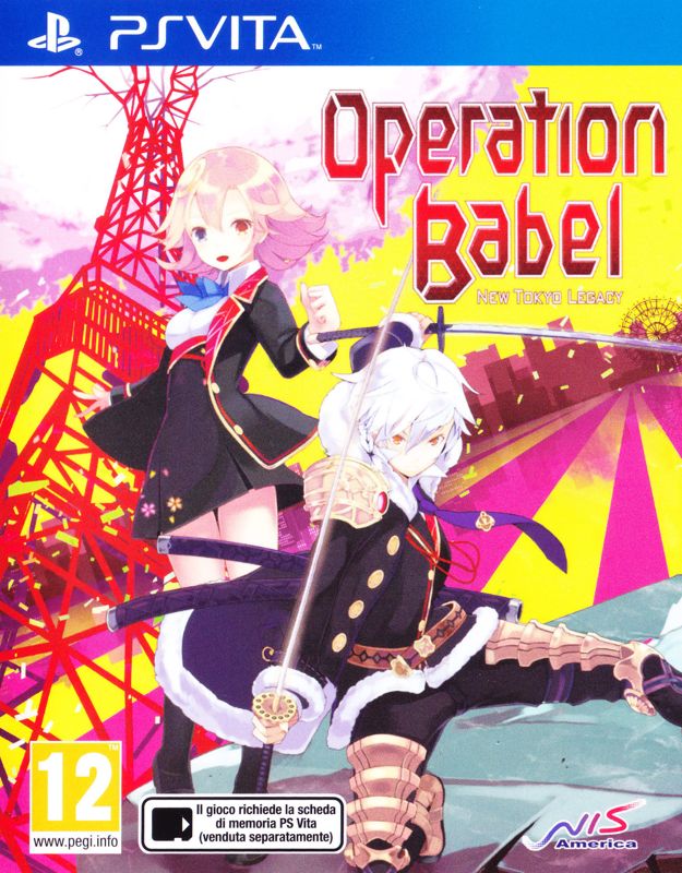 Front Cover for Operation Babel: New Tokyo Legacy (PS Vita)