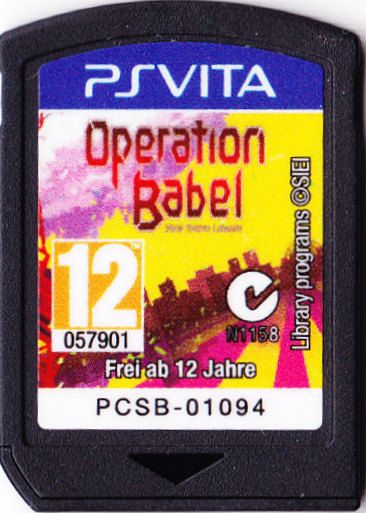 Media for Operation Babel: New Tokyo Legacy (PS Vita)
