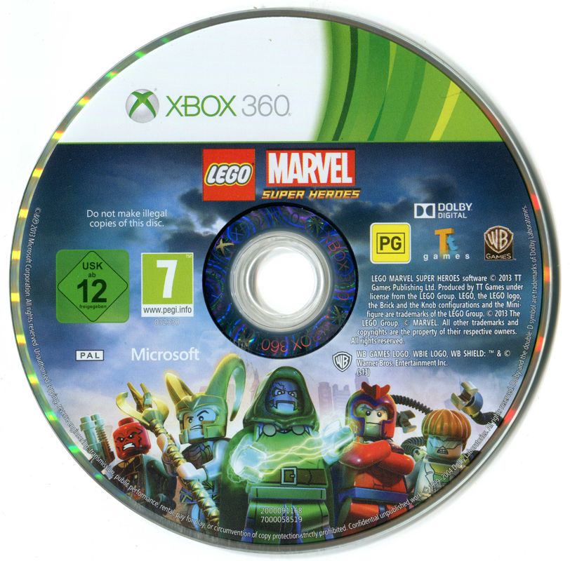 Media for LEGO Marvel Super Heroes (Xbox 360) (Classics release)